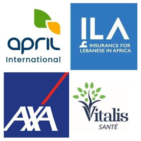logos of the insurance companies in a grid