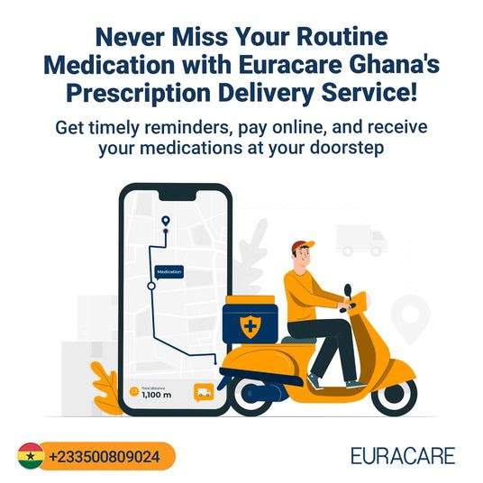 delivery service flyer with details